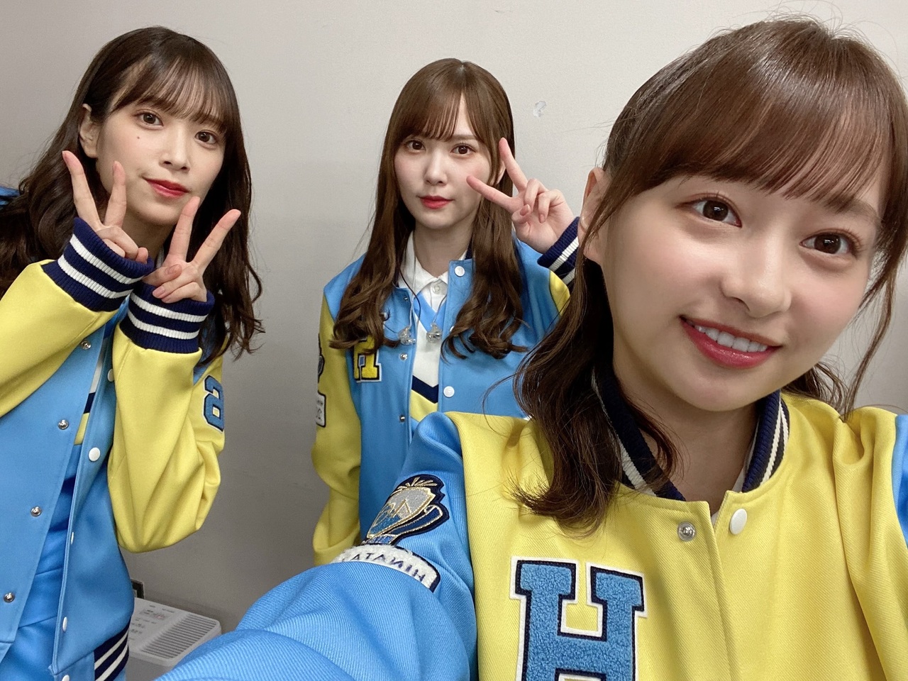 ひな誕祭 スタジアムジャンパー スカイブルー Mサイズ